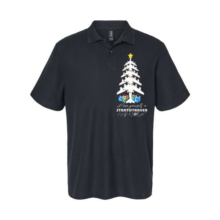 Kc 135 Stratotanker Christmas Tree Softstyle Adult Sport Polo