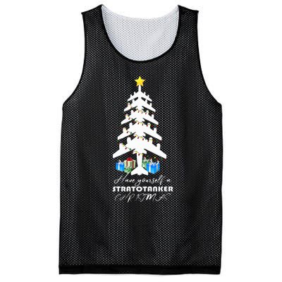 Kc 135 Stratotanker Christmas Tree Mesh Reversible Basketball Jersey Tank