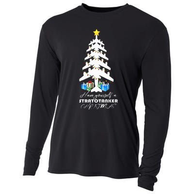 Kc 135 Stratotanker Christmas Tree Cooling Performance Long Sleeve Crew