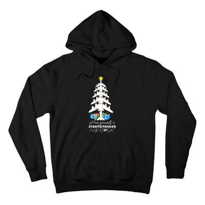 Kc 135 Stratotanker Christmas Tree Tall Hoodie