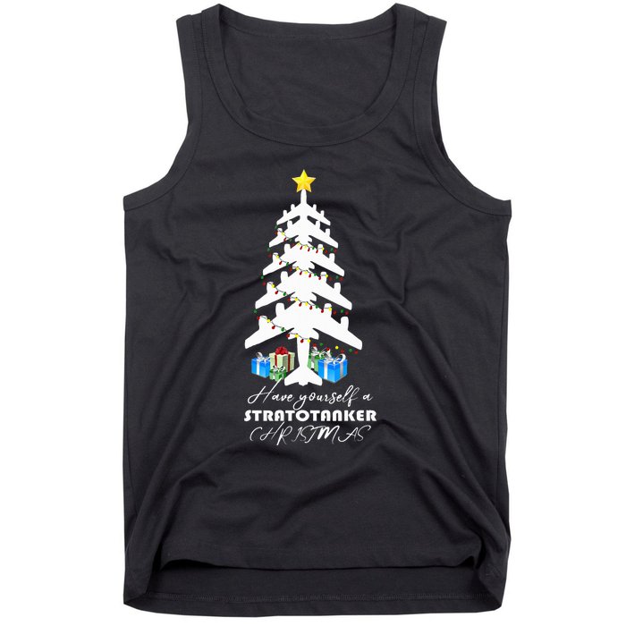 Kc 135 Stratotanker Christmas Tree Tank Top