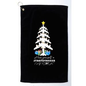 Kc 135 Stratotanker Christmas Tree Platinum Collection Golf Towel