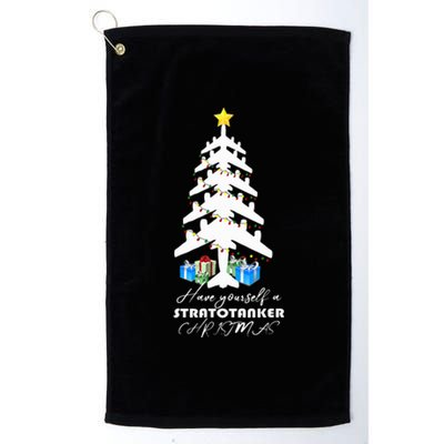 Kc 135 Stratotanker Christmas Tree Platinum Collection Golf Towel