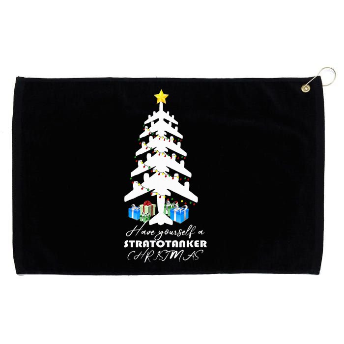 Kc 135 Stratotanker Christmas Tree Grommeted Golf Towel