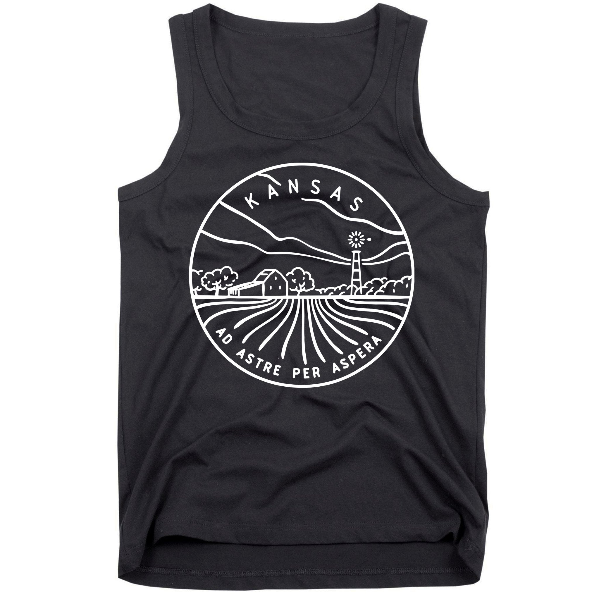 Kansas 1861 State Of Kansas Tank Top