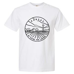 Kansas 1861 State Of Kansas Garment-Dyed Heavyweight T-Shirt