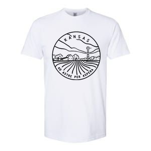 Kansas 1861 State Of Kansas Softstyle CVC T-Shirt