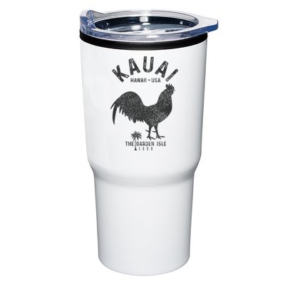 Kauai 1959 The Garden Isle Chicken Hawaii Vintage Hawaiian Tumbler