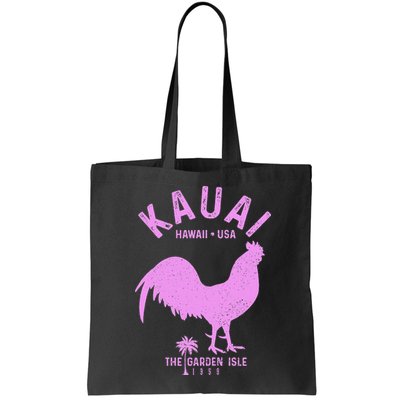 Kauai 1959 The Garden Isle Chicken Hawaii Vintage Hawaiian Bag