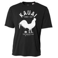 Kauai 1959 The Garden Isle Chicken Hawaii Vintage Hawaiian Cooling Performance Crew T-Shirt