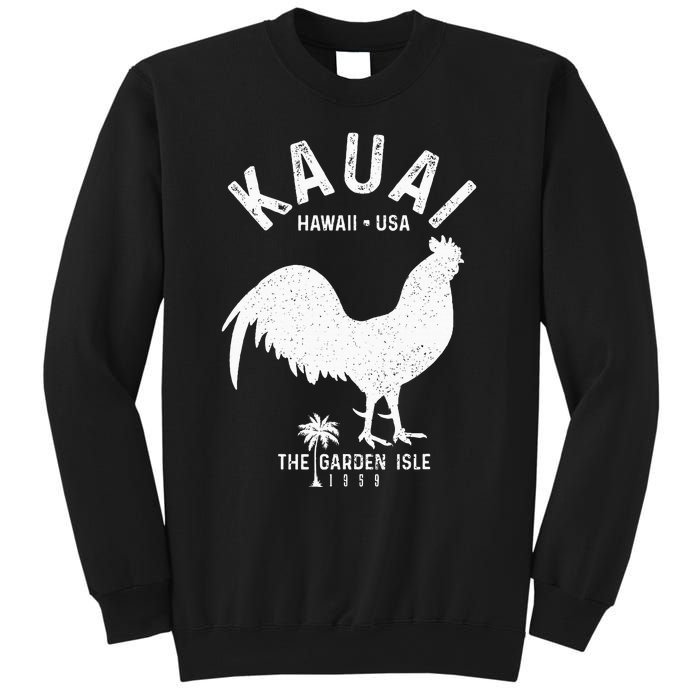 Kauai 1959 The Garden Isle Chicken Hawaii Vintage Hawaiian Sweatshirt