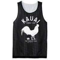 Kauai 1959 The Garden Isle Chicken Hawaii Vintage Hawaiian Mesh Reversible Basketball Jersey Tank