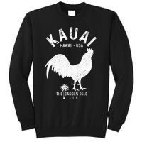 Kauai 1959 The Garden Isle Chicken Hawaii Vintage Hawaiian Tall Sweatshirt