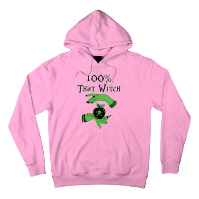 Kccreations 100% That Witch Gift Hoodie