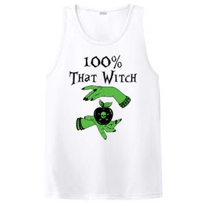 Kccreations 100% That Witch Gift PosiCharge Competitor Tank