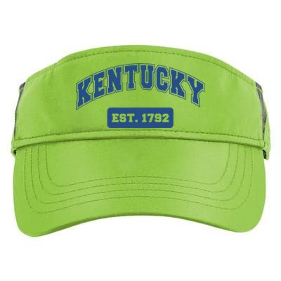 Kentucky 1792 Varsity Retro Style Adult Drive Performance Visor