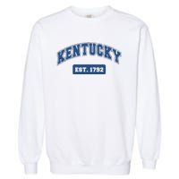 Kentucky 1792 Varsity Retro Style Garment-Dyed Sweatshirt