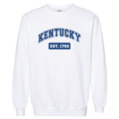 Kentucky 1792 Varsity Retro Style Garment-Dyed Sweatshirt