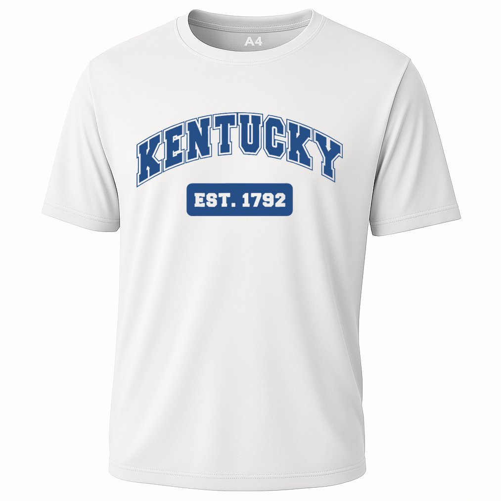 Kentucky 1792 Varsity Retro Style Cooling Performance Crew T-Shirt