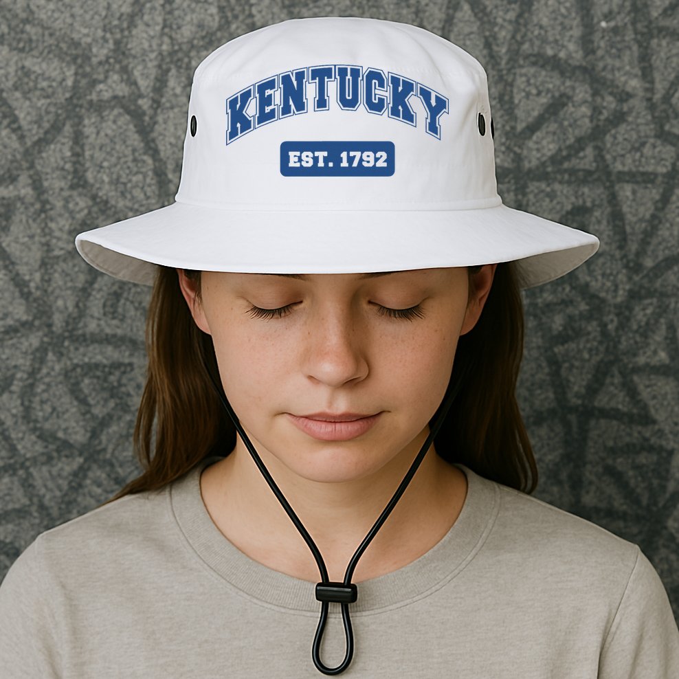 Kentucky 1792 Varsity Retro Style Bucket Hat