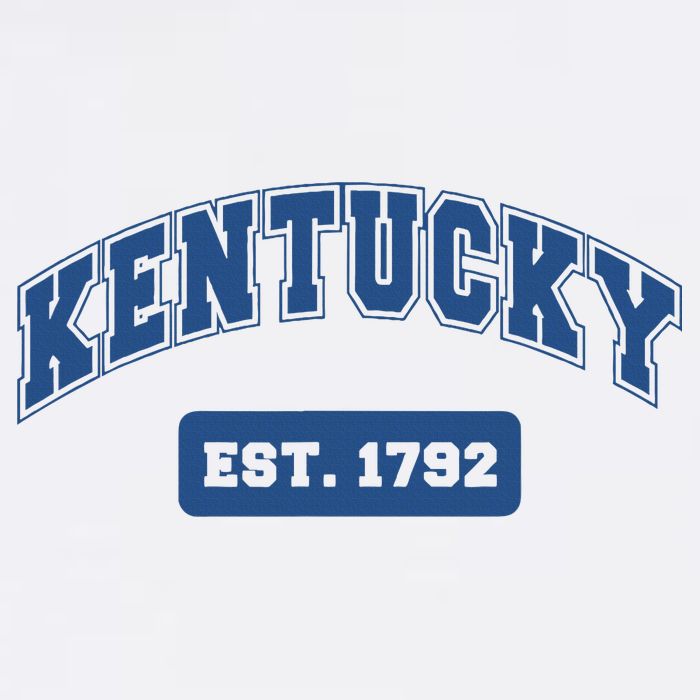 Kentucky 1792 Varsity Retro Style Bucket Hat