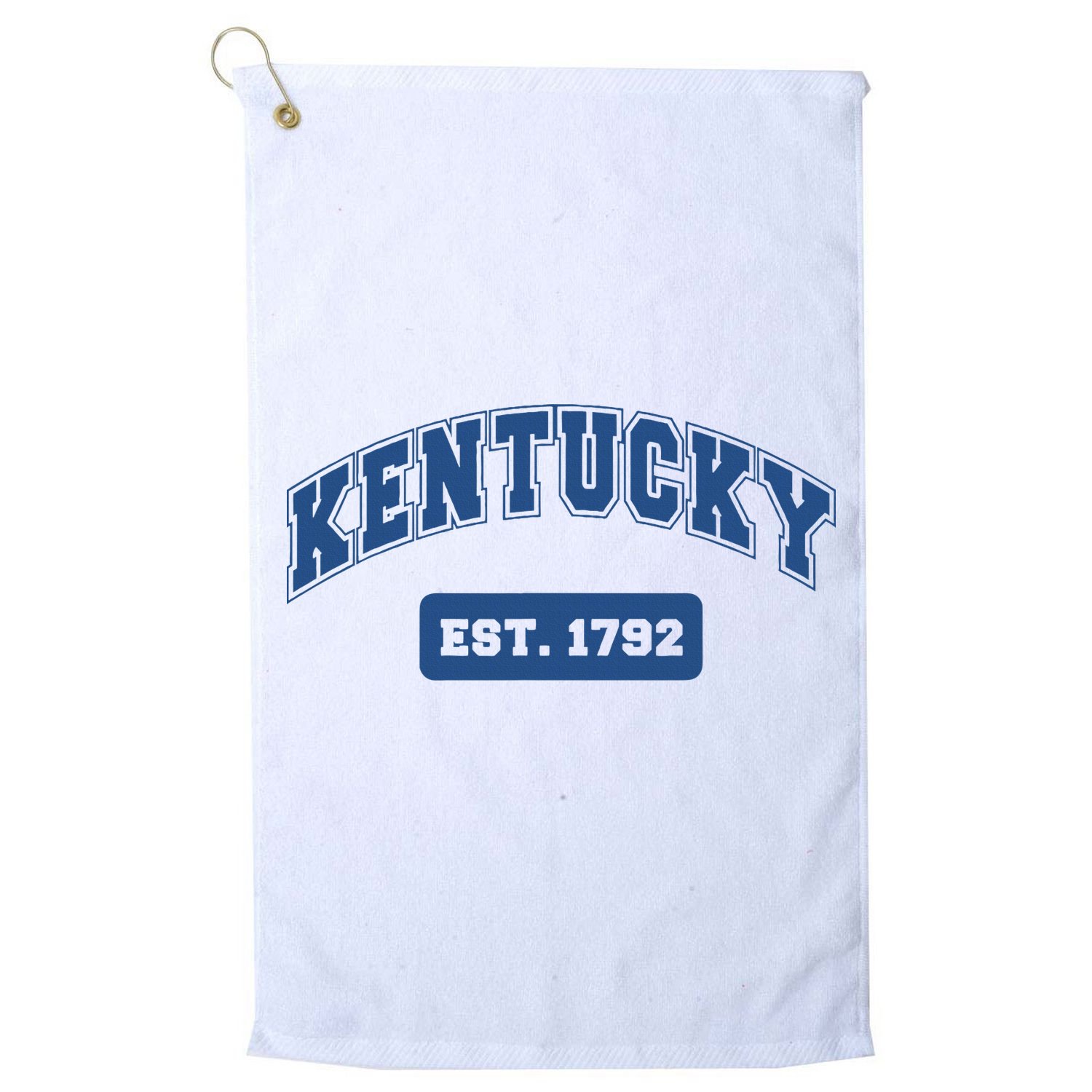 Kentucky 1792 Varsity Retro Style Golf Towel