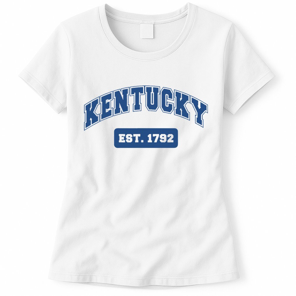 Kentucky 1792 Varsity Retro Style Womens T-Shirt