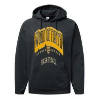 King 11 Word Of Faith Basketball Black Team Performance Fleece Hoodie