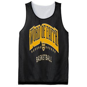 King 11 Word Of Faith Basketball Black Team Mesh Reversible Basketball Jersey Tank