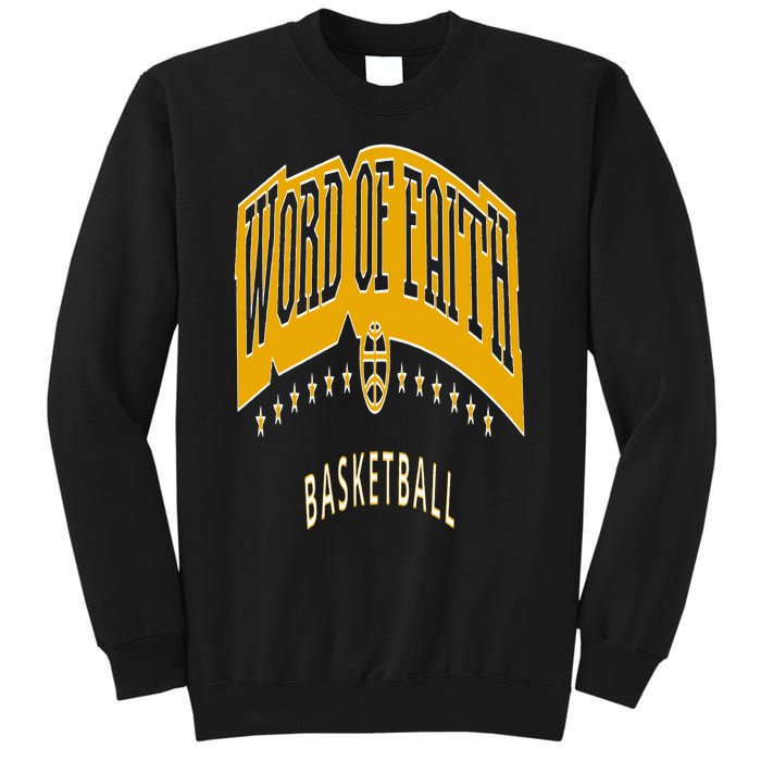 King 11 Word Of Faith Basketball Black Team Tall Sweatshirt