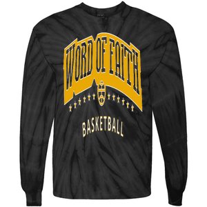 King 11 Word Of Faith Basketball Black Team Tie-Dye Long Sleeve Shirt