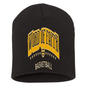 King 11 Word Of Faith Basketball Black Team Short Acrylic Beanie