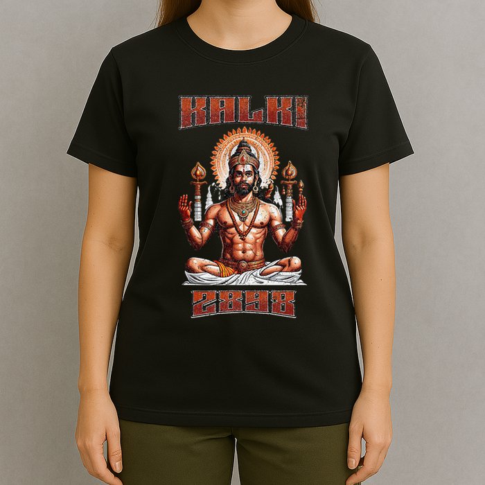 Kalki 2898 Ad Lord Vishnu Hindu Gods Avatars T-Shirt