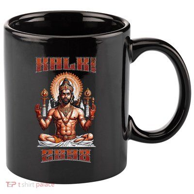 Kalki 2898 Ad Lord Vishnu Hindu Gods Avatars 11oz C Handle Ceramic Mug