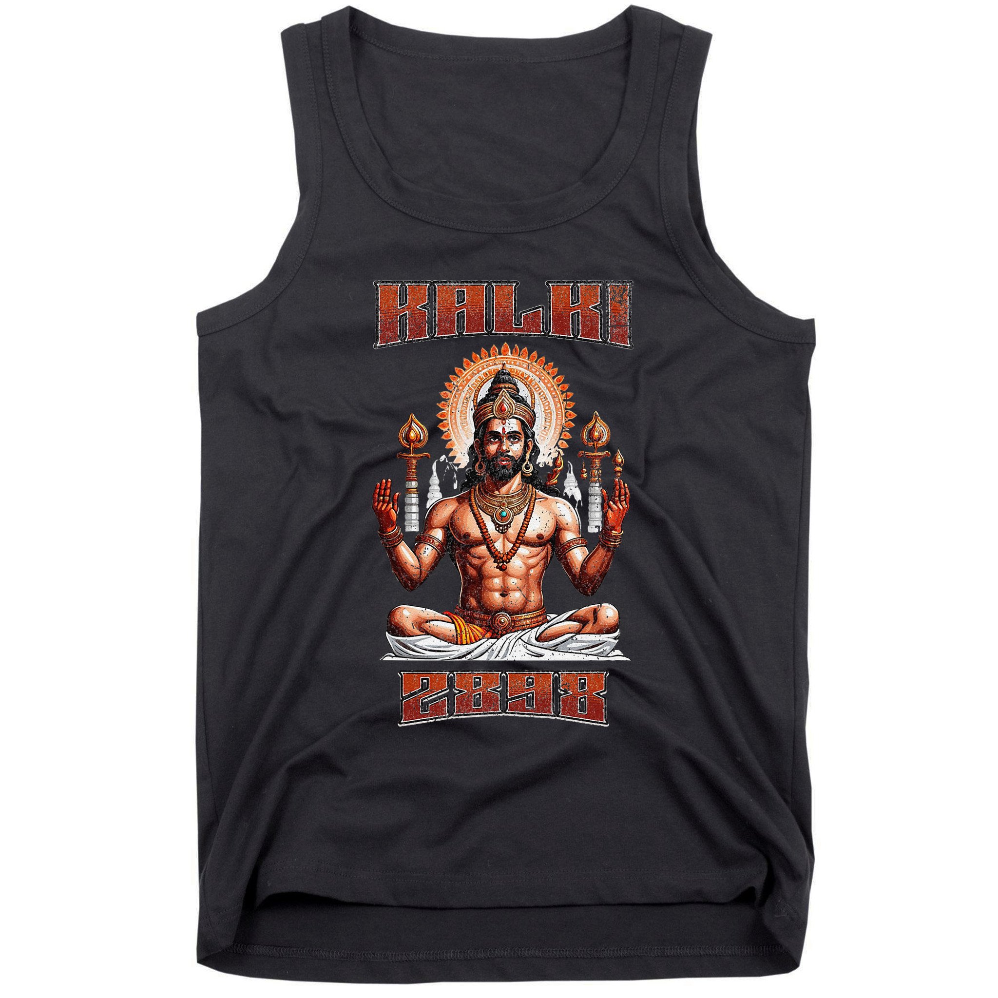 Kalki 2898 Ad Lord Vishnu Hindu Gods Avatars Tank Top