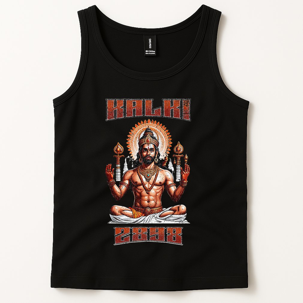 Kalki 2898 Ad Lord Vishnu Hindu Gods Avatars Tank Top