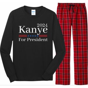 Kanye 2024 America Long Sleeve Pajama Set