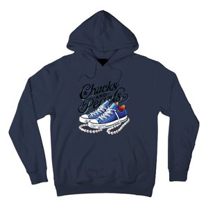 Kamala 2024 Chucks And Pearls Hoodie