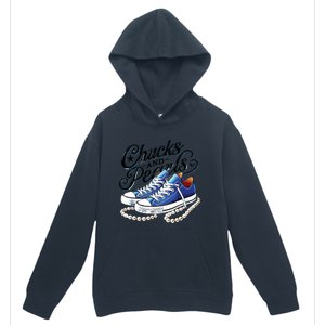 Kamala 2024 Chucks And Pearls Urban Pullover Hoodie