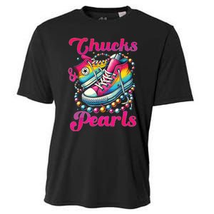 Kamala 2024 Chucks And Pearls Cooling Performance Crew T-Shirt