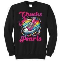 Kamala 2024 Chucks And Pearls Sweatshirt