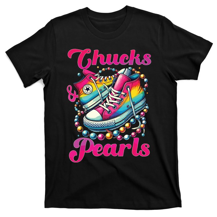 Kamala 2024 Chucks And Pearls T-Shirt