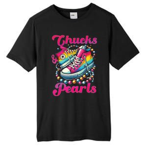 Kamala 2024 Chucks And Pearls Tall Fusion ChromaSoft Performance T-Shirt