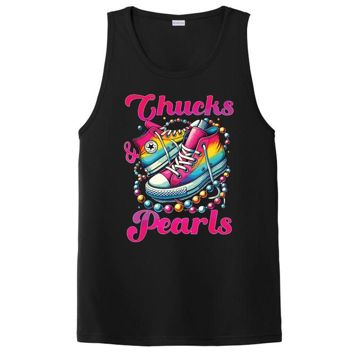 Kamala 2024 Chucks And Pearls PosiCharge Competitor Tank