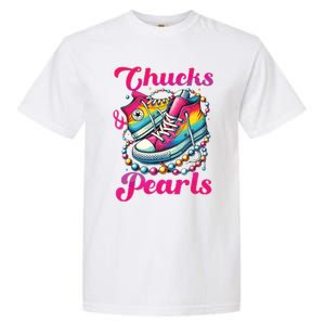 Kamala 2024 Chucks And Pearls Garment-Dyed Heavyweight T-Shirt