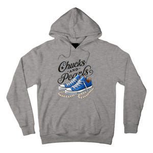 Kamala 2024 Chucks And Pearls Tall Hoodie