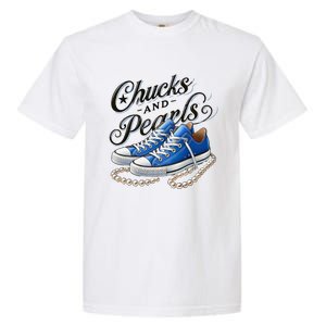 Kamala 2024 Chucks And Pearls Garment-Dyed Heavyweight T-Shirt