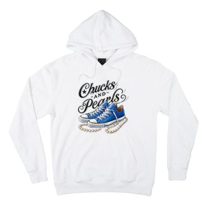 Kamala 2024 Chucks And Pearls Hoodie