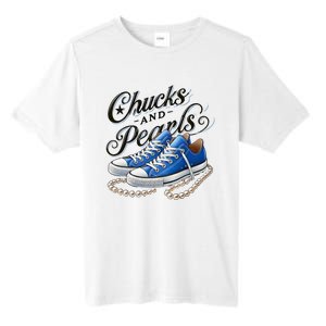 Kamala 2024 Chucks And Pearls Tall Fusion ChromaSoft Performance T-Shirt