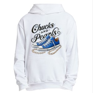 Kamala 2024 Chucks And Pearls Urban Pullover Hoodie